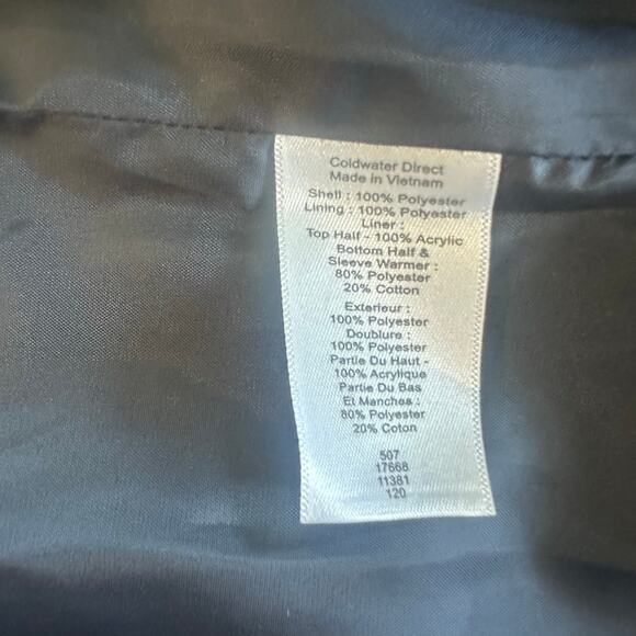 Coldwater Creek Women’s Sleeveless Long Vest Jacket Navy XS NWT $129 Gorpcore - Picture 10 of 10